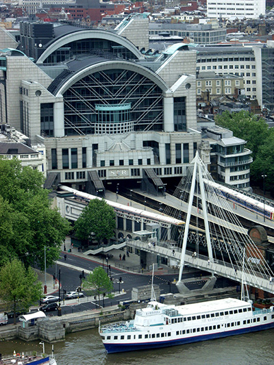 Waterloo Train Station - click thumbnail image to view full size image.