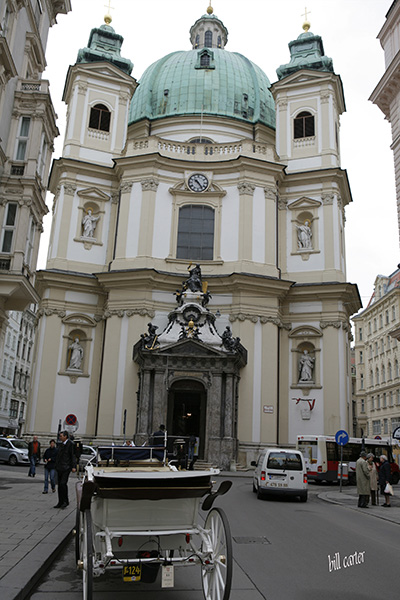 St. Peter Church...18th century church featuring ornate baroque art and architecture.  - click thumbnail image to view full size image.